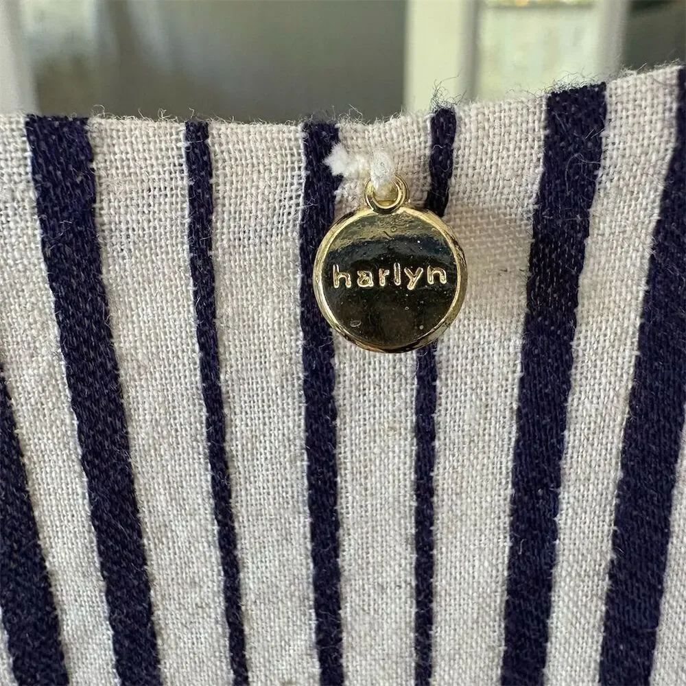Anthropologie Harlyn Women's Striped Jumpsuit Size S Linen Blend Multicolor - Picture 5 of 7